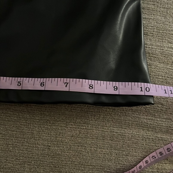 Leather Look Trousers - Picture 7 of 8